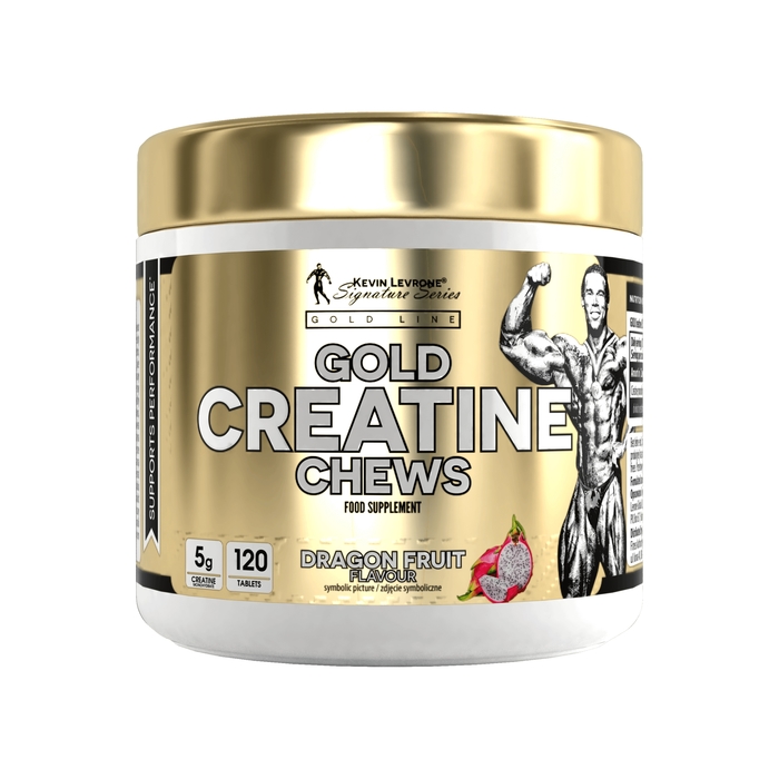 Kevin Levrone GOLD CREATINE CHEWS 120 tablets 5903719250115 | GU9267413 Levrone Gold | GU9267413