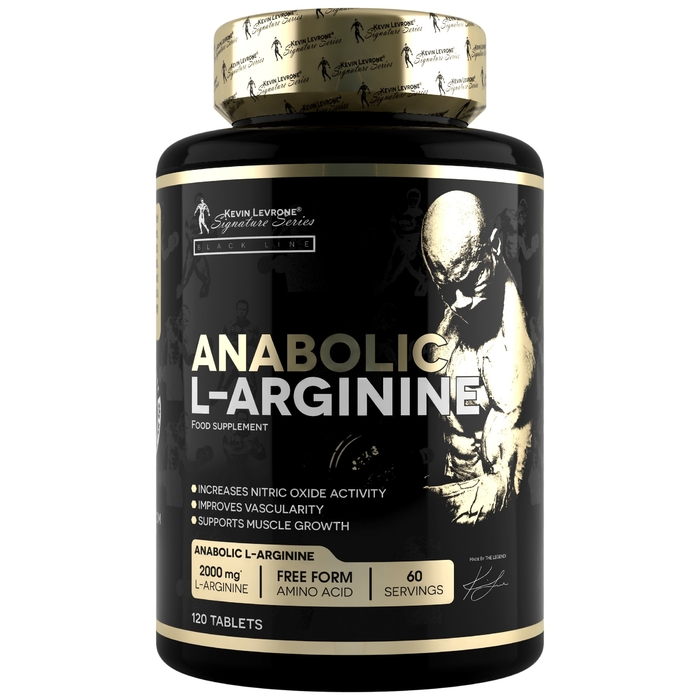 Kevin Levrone ANABOLIC L-ARGININE 120 tablets | UK6594208 Levrone Black | UK6594208