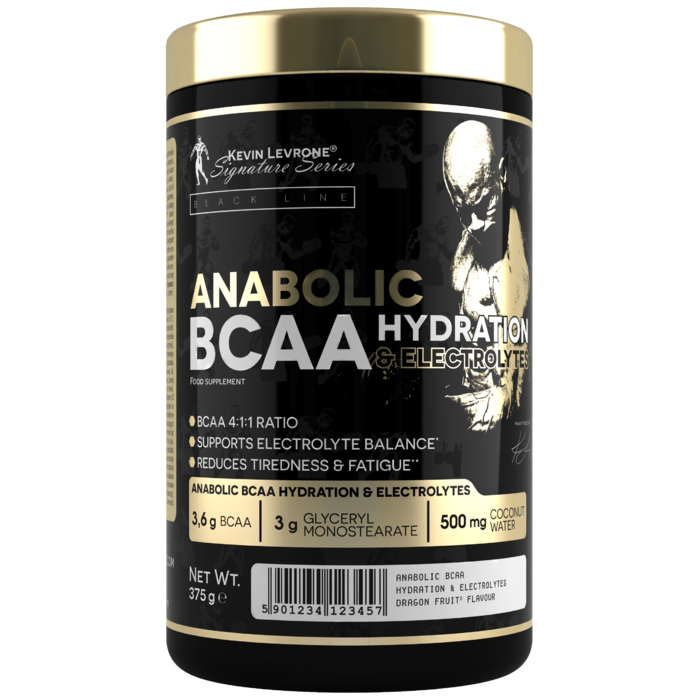 Kevin Levrone Anabolic BCAA Hydration & Electrolytes 375 g 5903719256001 | BJ5984017 Levrone Black | BJ5984017