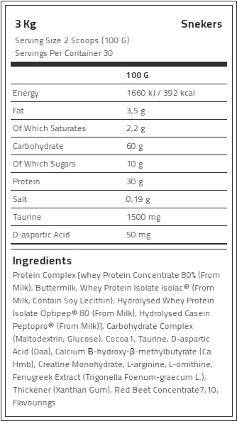 Kevin Levrone Anabolic Mass, 3 Kg, Contributes to a Growth in Muscle Mass | QH8079216 Levrone Black | QH8079216