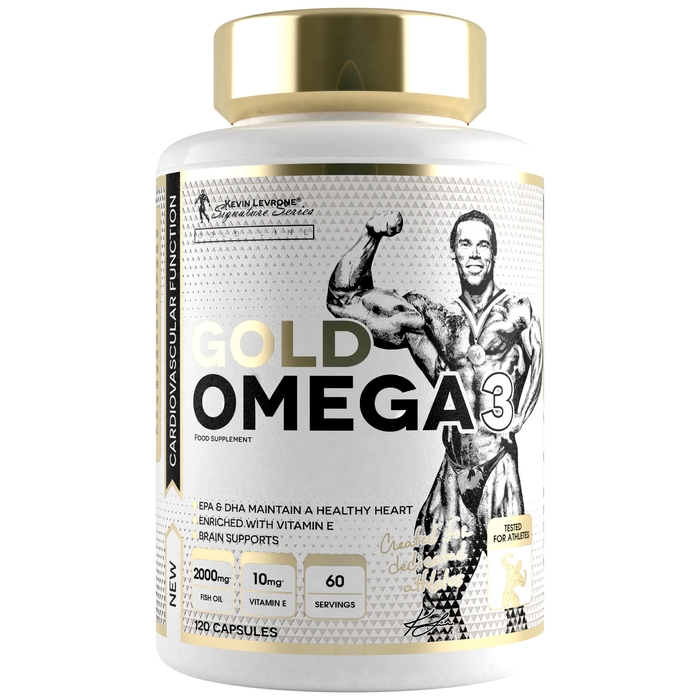 Kevin Levrone GOLD OMEGA 3 120 capsules | BI8910245 Levrone Gold | BI8910245