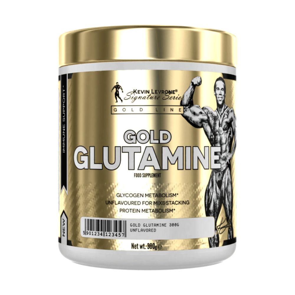 Kevin Levrone Gold Glutamine, Unflavored, 300 Gm, Muscle Fuel Recovery | CF3294781 Levrone Gold | CF3294781