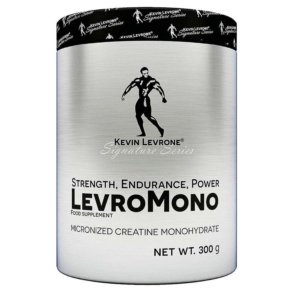 Kevin Levrone Levro Mono, Unflavored, 300 Gm, 4.5g Creatine Monohydrate, 50 mg of Beta-Glucan | OZ3408921 Levrone Silver | OZ3408921