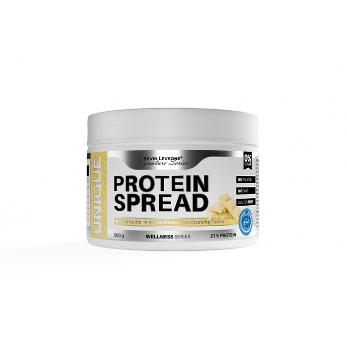 Kevin Levrone Levrone Unique Protein Spread 500g White chocolate Crunchy 5903719205061 | SI7349012 Levrone Wellness | SI7349012