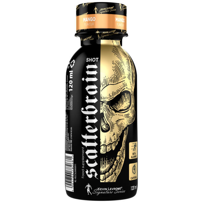 Kevin Levrone SCATTERBRAIN SHOT 120 ml (energy drink) 5903719229197 | PW2940685 Levrone Black | PW2940685