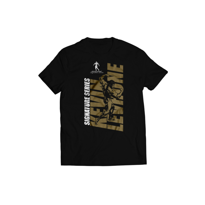 Kevin Levrone T-shirt Black/Gold logo 170 g 5903719254830 | PI2503749 Levrone Merch | PI2503749