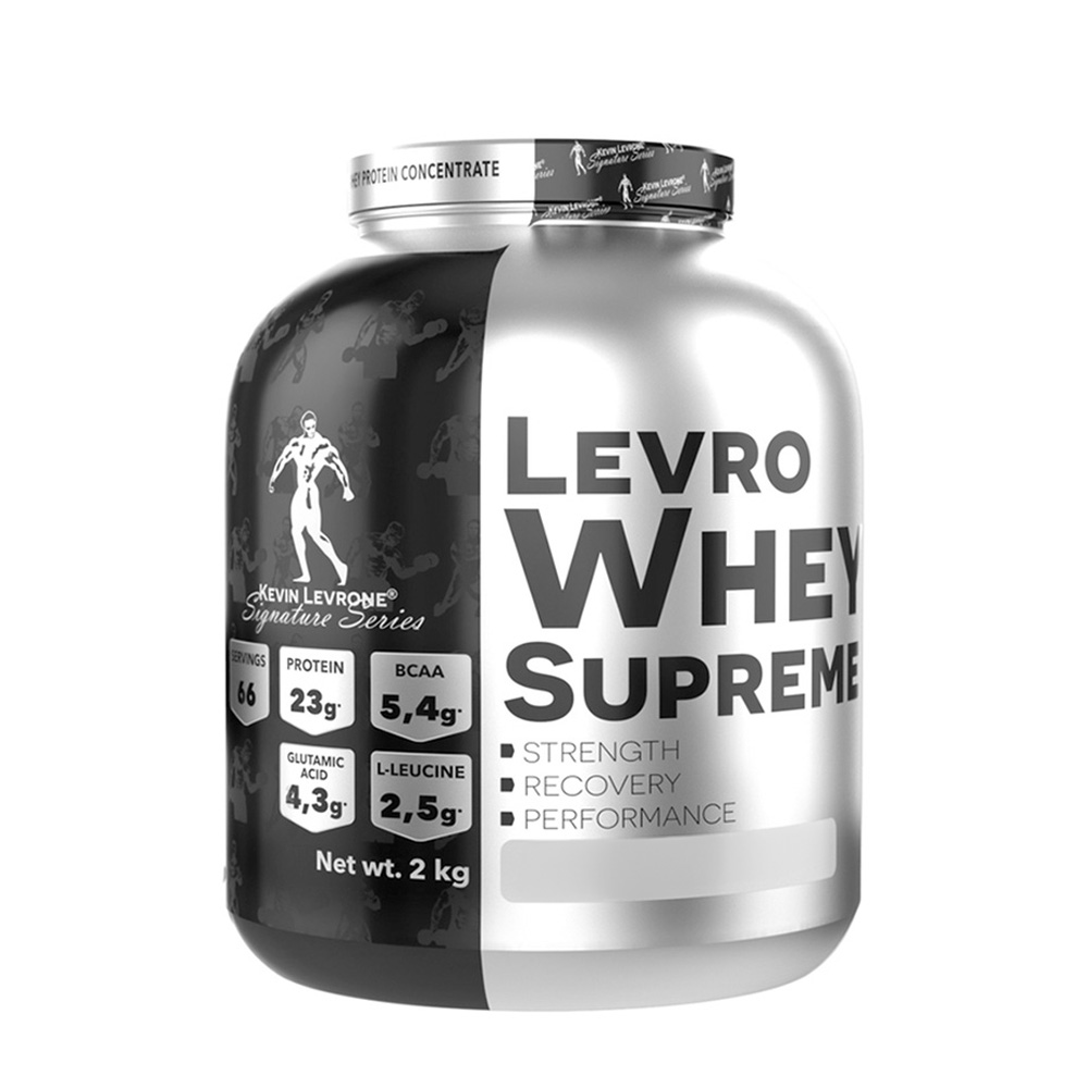 Kevin Levrone Whey Supreme, Vanilla, 2 Kg, Support Strength, Support Recovery | JX4607382 Levrone Silver | JX4607382
